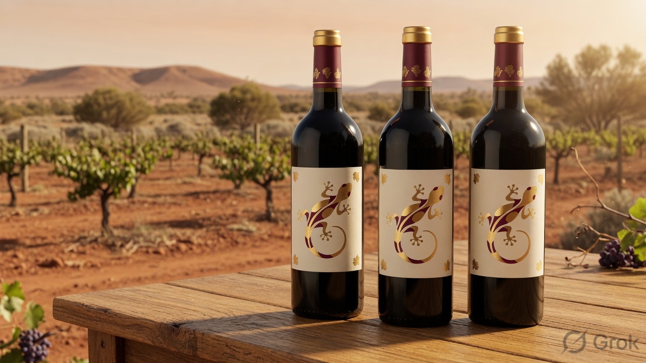 Three bottle lineup